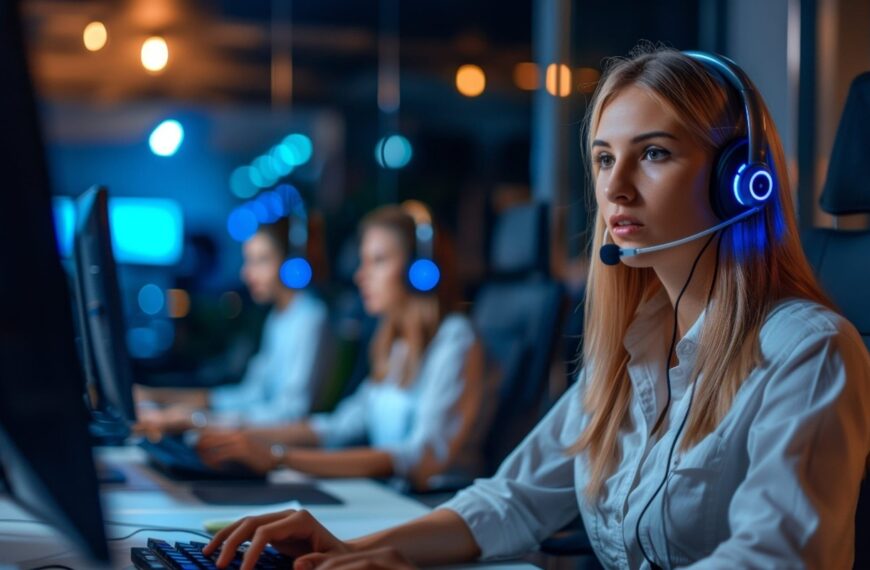 การนำ AI มาใช้ในศูนย์บริการลูกค้าสำหรับพนักงานดูแลลูกค้า